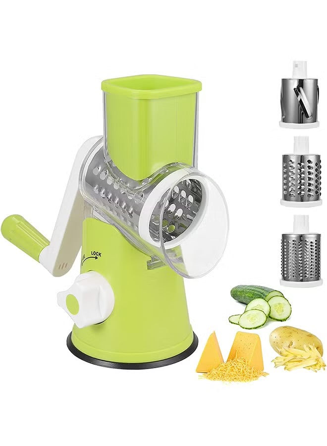 Rotary Vegetable Grater & Cutter - Multi-Function, 0.64kg