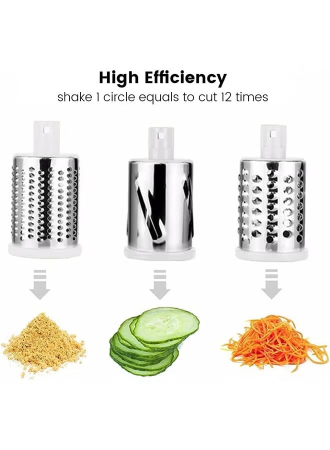 Rotary Vegetable Grater & Cutter - Multi-Function, 0.64kg